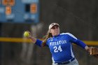 Softball vs Babson  Wheaton College Softball vs Babson College. - Photo by Keith Nordstrom : Wheaton, Softball, Babson, NEWMAC